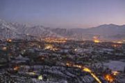 Leh town in winters
