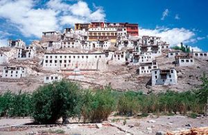 Thiksey monastery