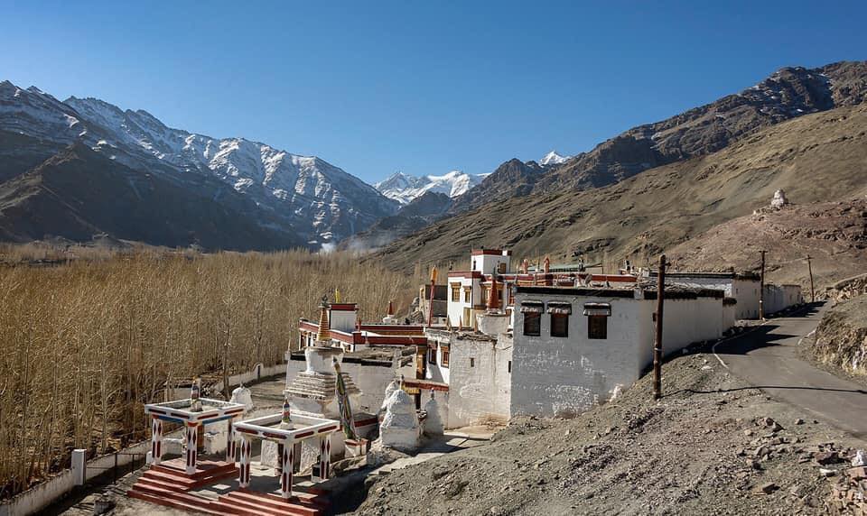 Stok Monastery (Gompa) in Stok Village of Ladakh's Leh district