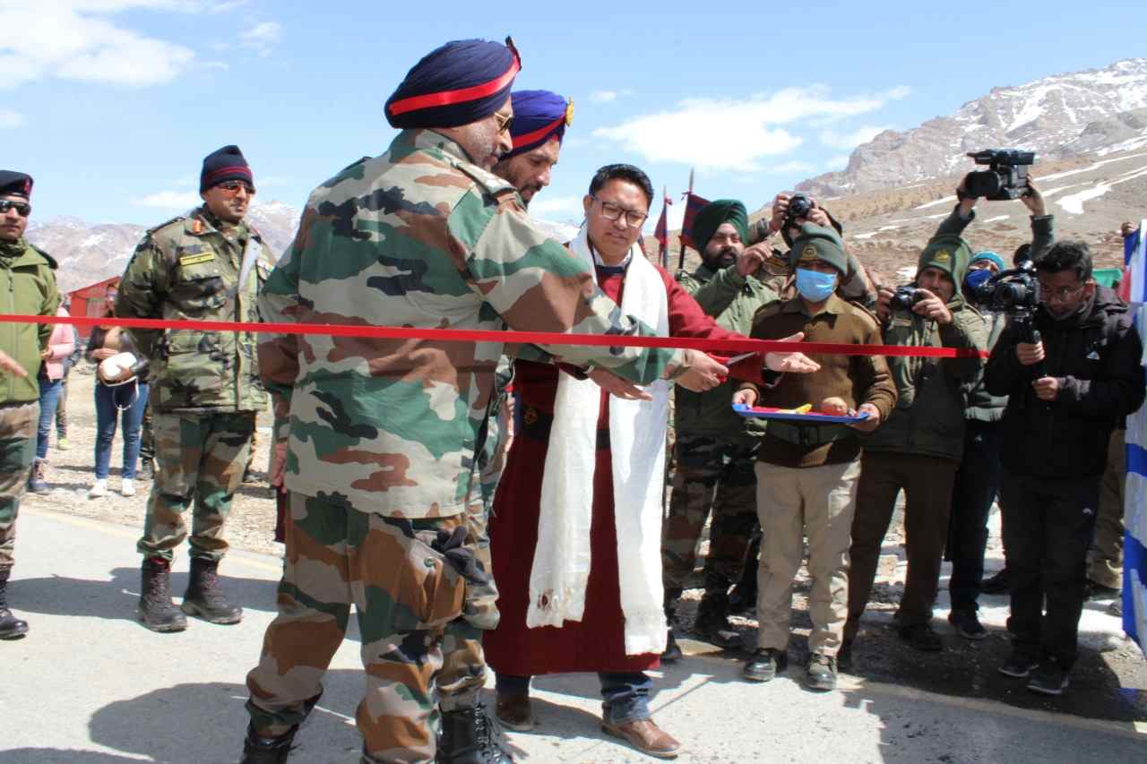 Manali Leh road opens today