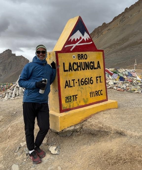 Lachungla pass on Manali-Leh highway