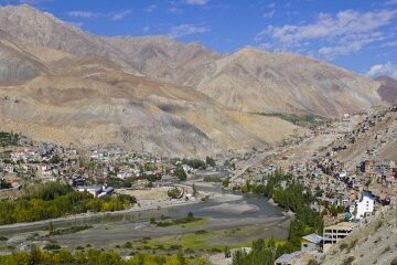 Kargil town in Ladakh