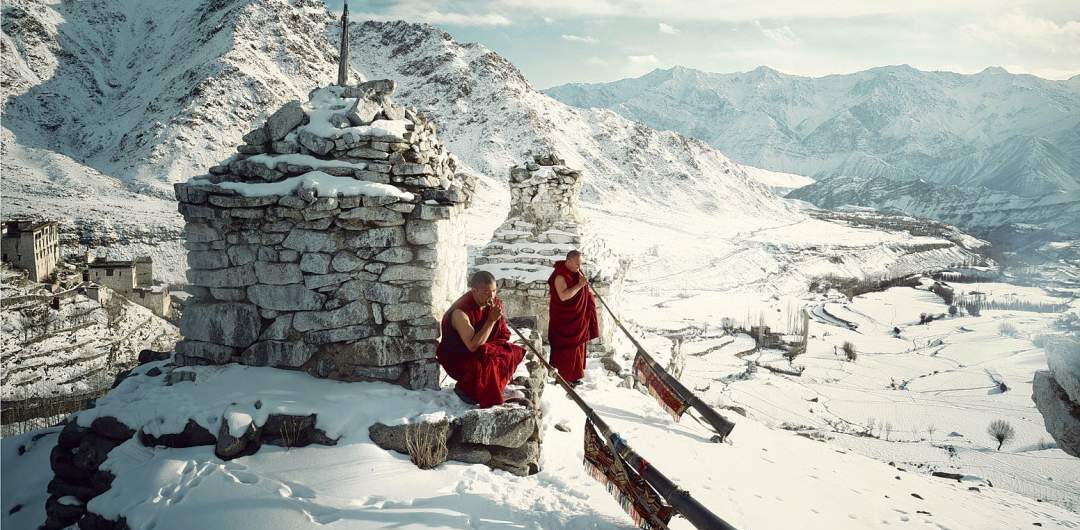 Leh Ladakh in March