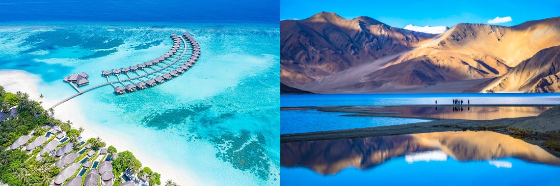 Maldives versus Ladakh