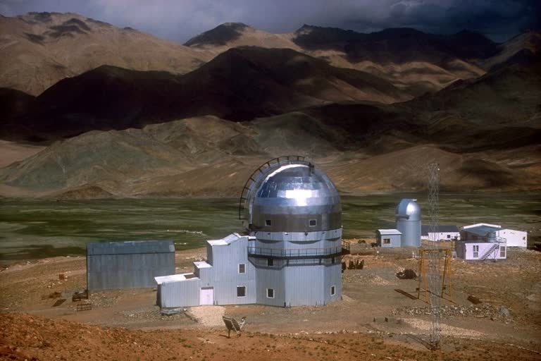 Hanle village and astronomical observatory