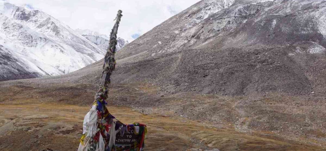 Pensi La pass in Zanskar valley of Ladakh