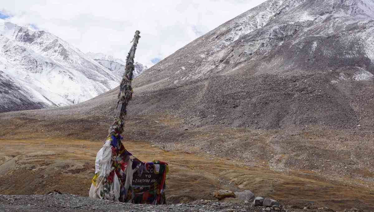 Pensi La pass in Zanskar valley of Ladakh