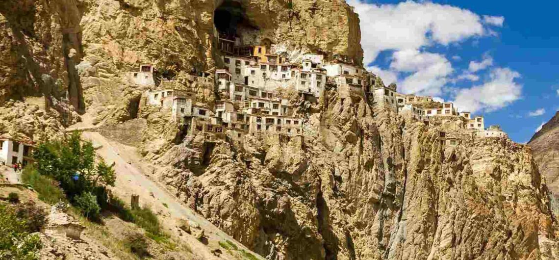 Phugtal monastery in Zanskar valley of Ladakh