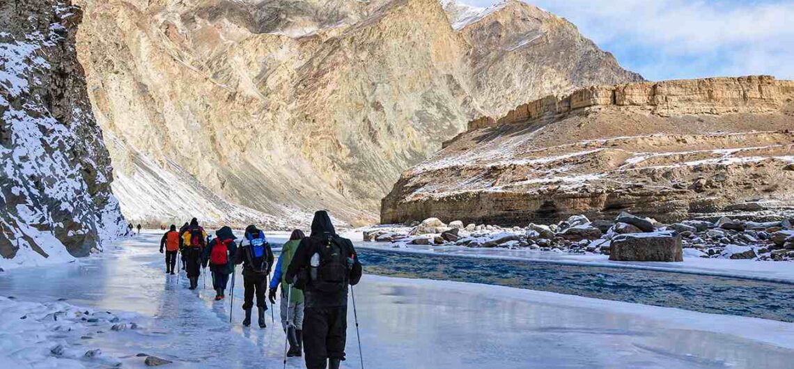 Chadar Trek on Zanskar river in Leh Ladakh