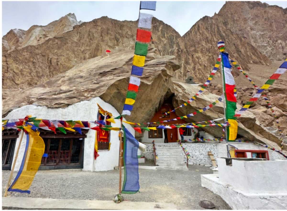 Tarsing Karmo Monastery in Galwan Valley of Ladakh
